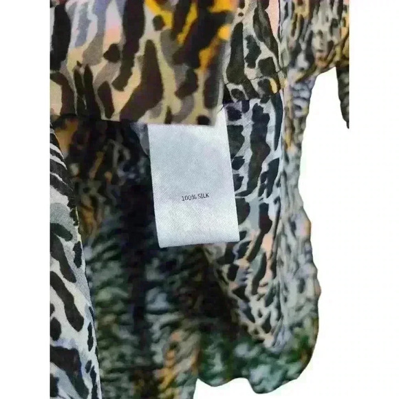 Saloni Skye Top | Sheer silk top US size 2 - Picture 10 of 10